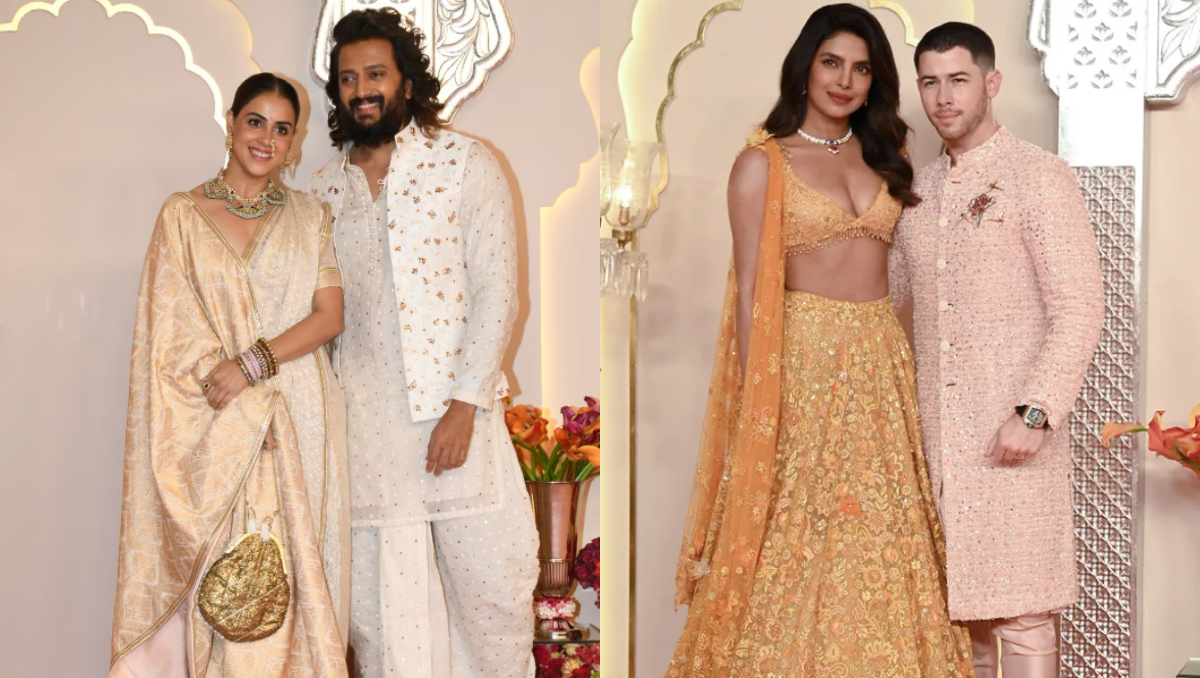 Celebrity Couples at Anant Ambani's wedding 
