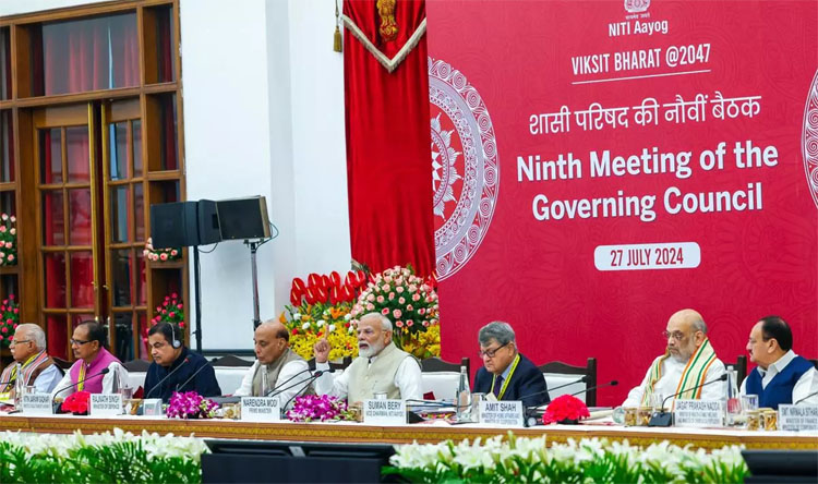 NITI AAYOG 9th Conference.