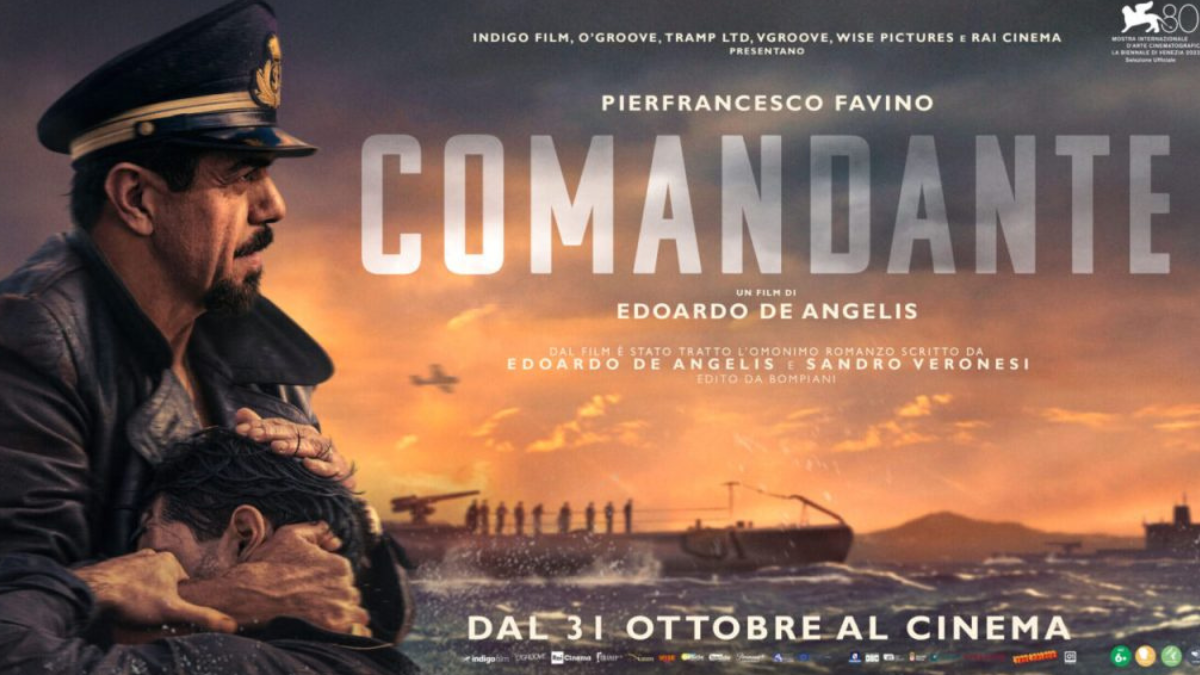 Opening film at the 80th Venice International Film Festival, Comandante, an Italian Word War II Drama 
(Source: London Mums Magazine)