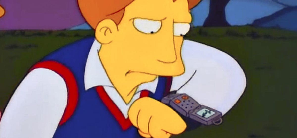 Simpsons predicted smartwatches