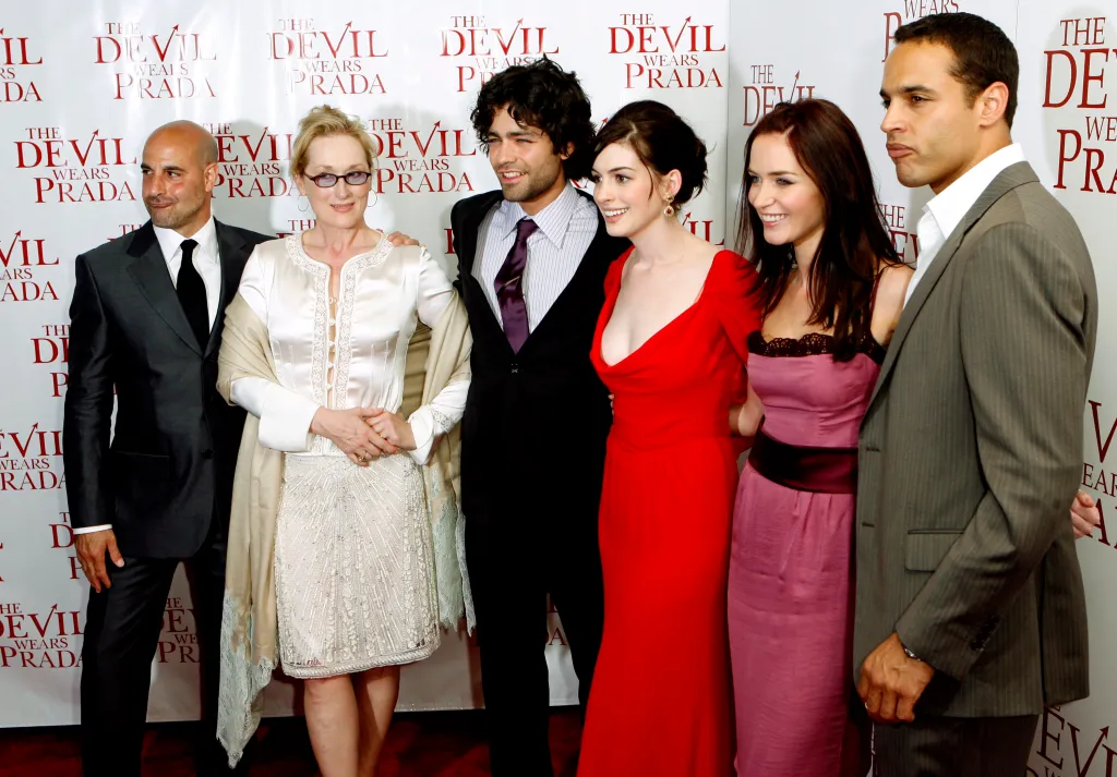 The cast of The Devil wears prada