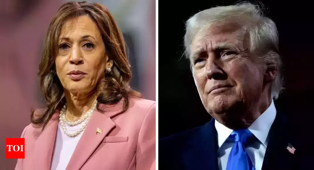 Donald Trump, Kamala Harris