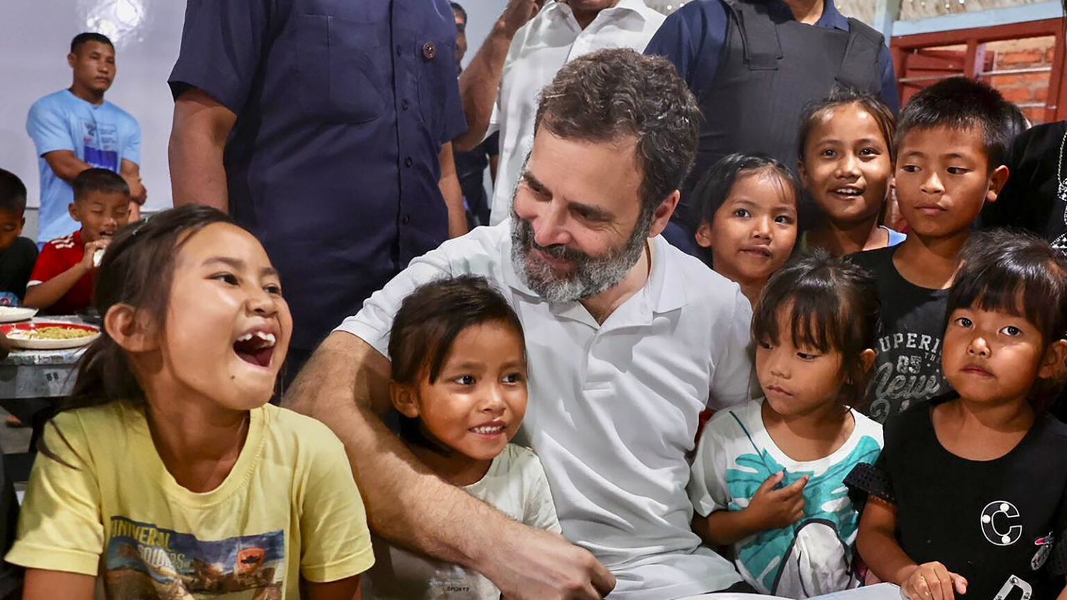 Rahul Gandhi in Assam and Manipur