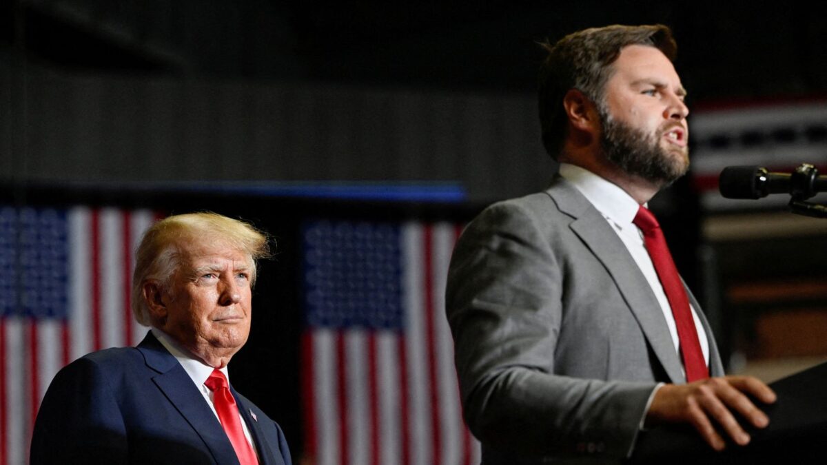 Trump with JD Vance