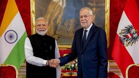 Prime minister Narendra Modi meets Austrian president