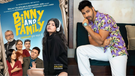 Binny and Family: Varun Dhawan to launch trailer of niece’s debut film