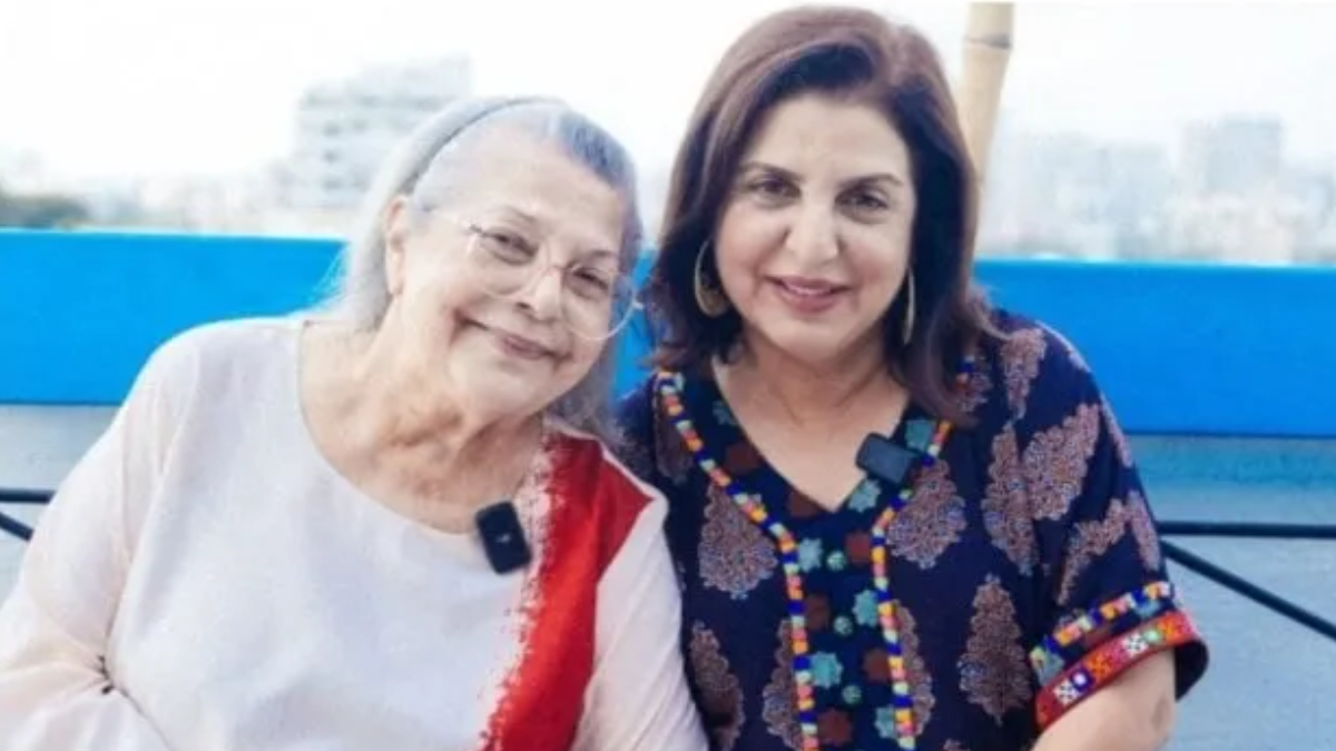 Farah Khan and her mother, Menaka Irani 