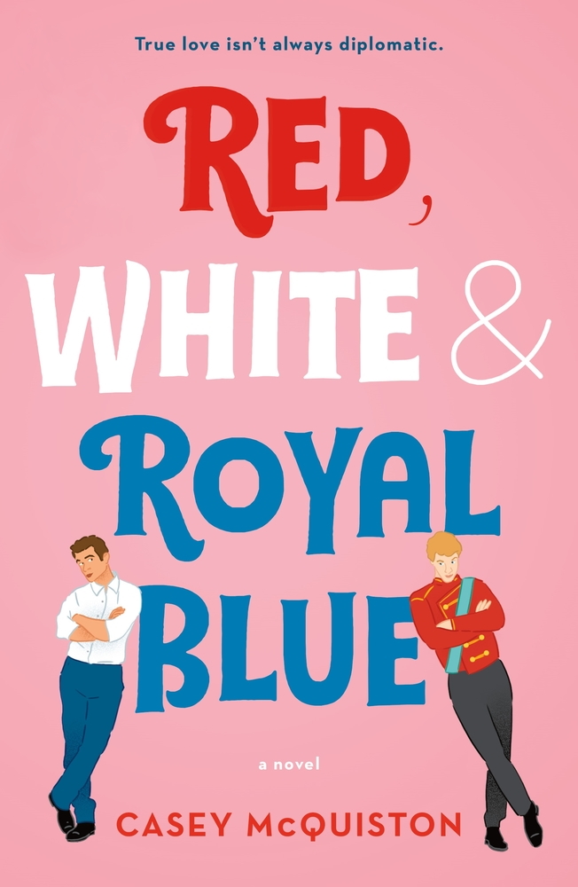 book cover of Red, white and royal blue
