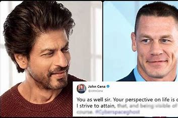 SRK's words changed my life says John Cena
