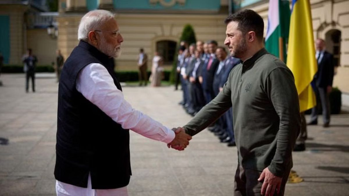 Zelenskyy welcomes Modi