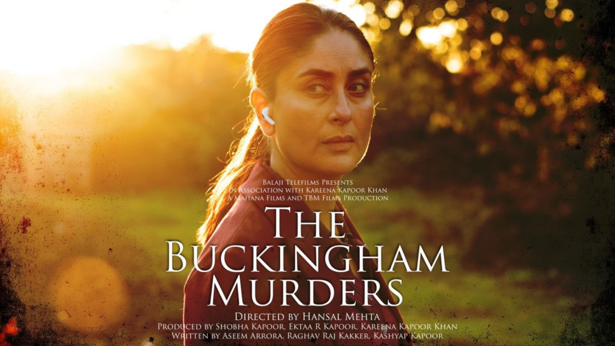 The Buckingham Murders poster featuring kareena Kapoor Khan