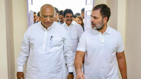 Rahul Gandhi visits J&K: Congress and NC discuss alliance for upcoming Elections.