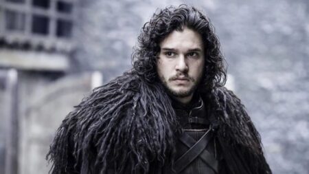 Kit Harrington played the character of Jon Snow in Game of Thrones.