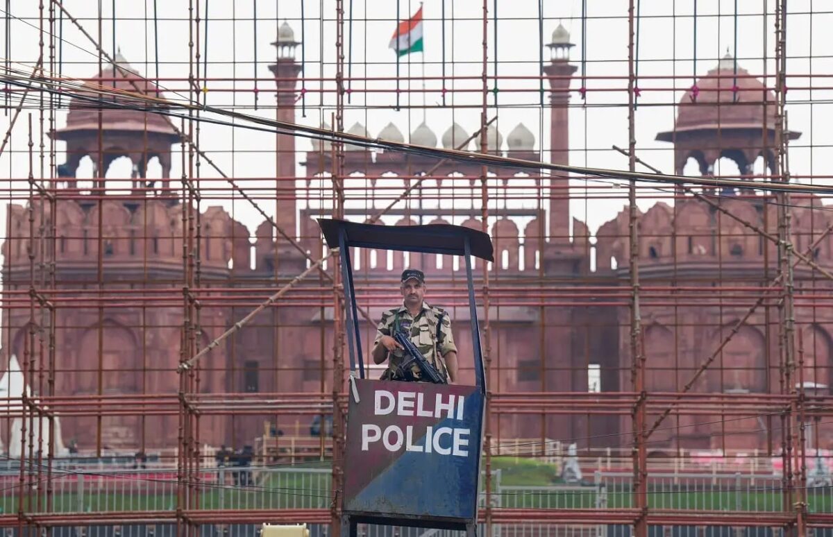 Red Fort during independence day