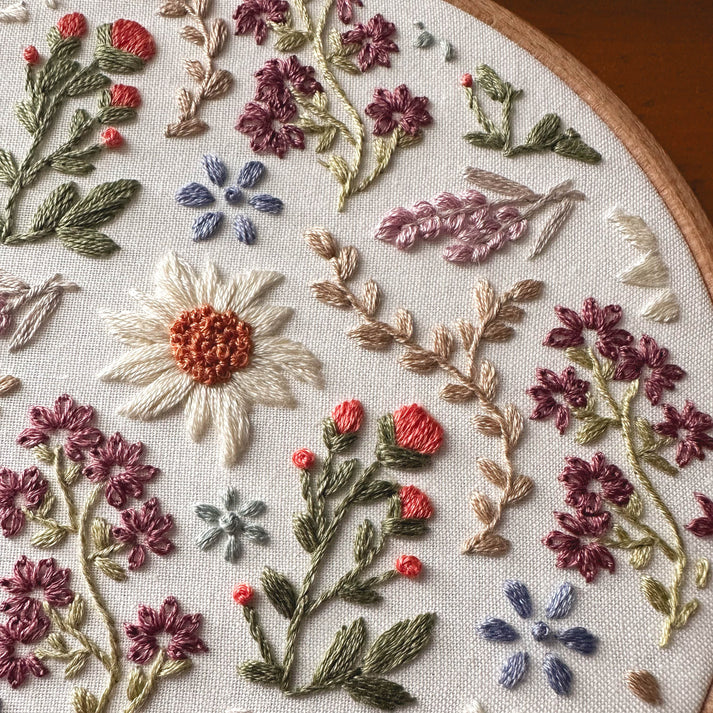 a beautiful embroidery art