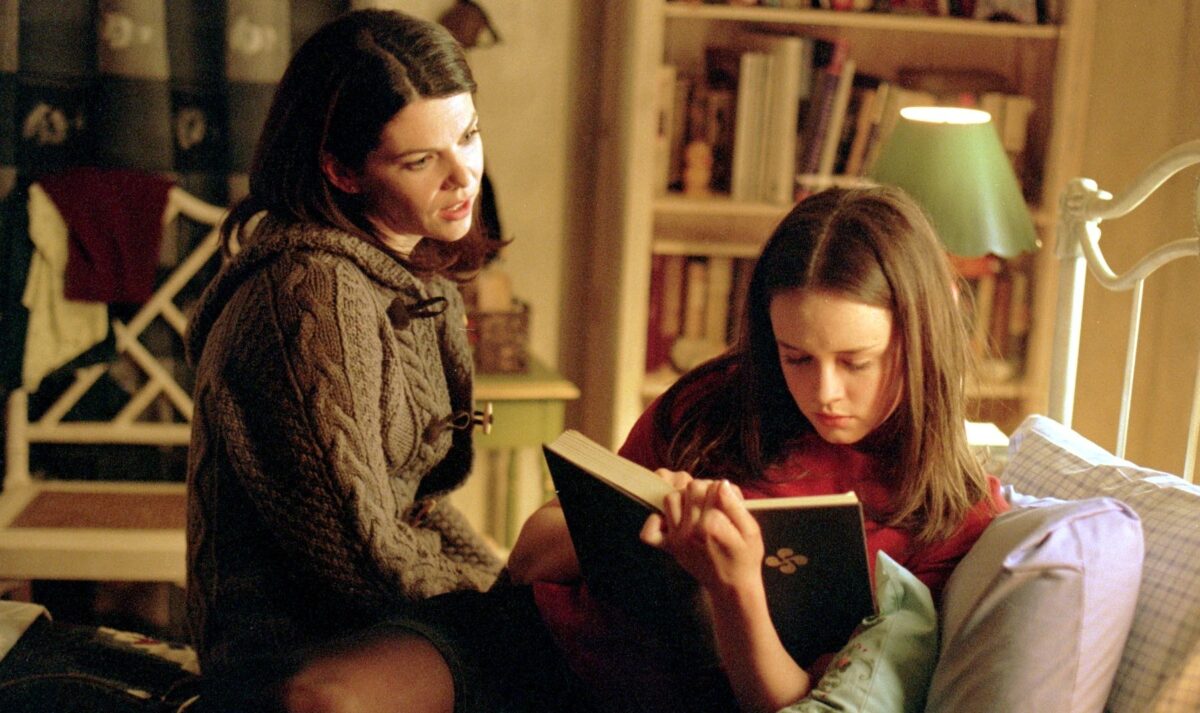 a scene from gilmore girls
