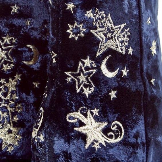 celestial patterns in whimsigoth aesthetic
