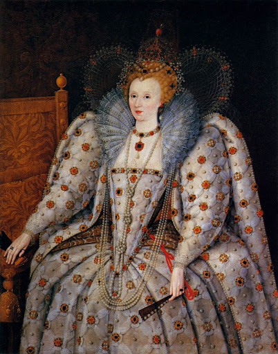 Elizabeth I in a 16th-century corset
