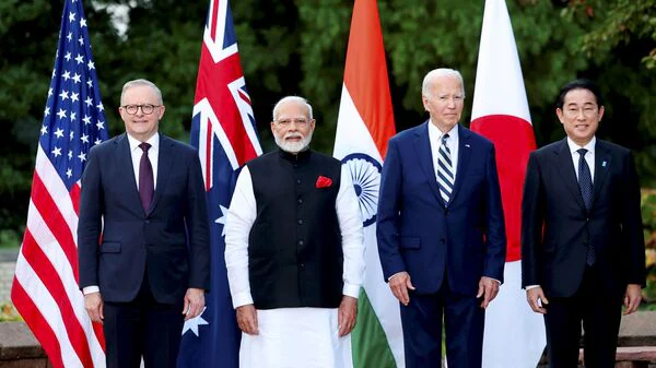 PM MODI WITH QUAD SUMMIT LEADERS