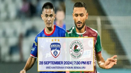 Bengaluru FC clash with Mohun Bagan Super giant in ISL Showdown