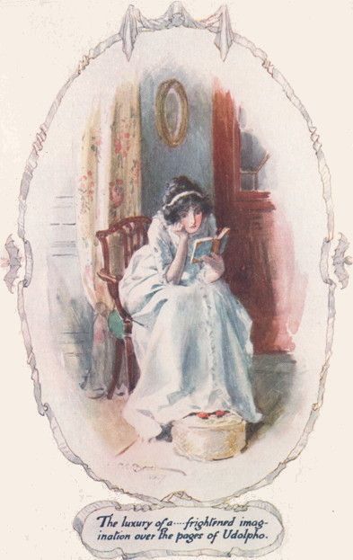 llustration of Catherine from Northanger Abbey by Charles E.Brock