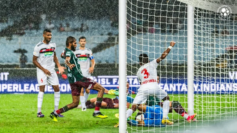 ISL 2024-25: Mohunbagan skipper scoring a controversial goal against Northeast United FC