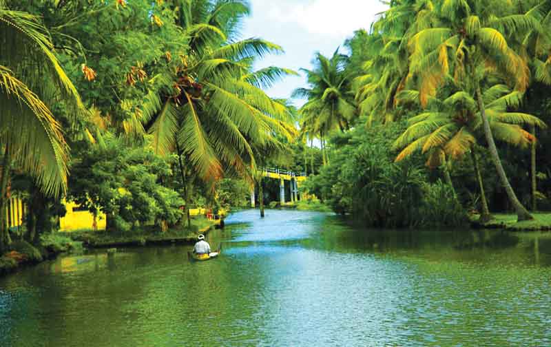 Backwaters of Kerala, India