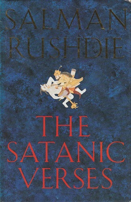 book cover of "the satanic verses"