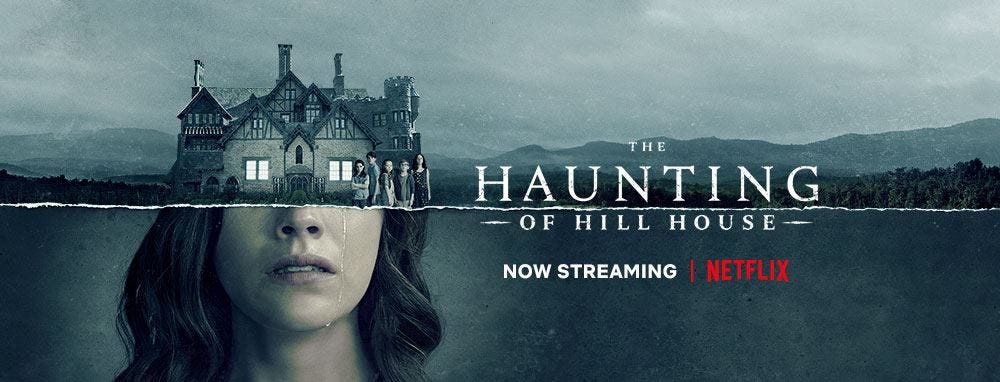 Poster of the TV show, The Haunting of Hill House