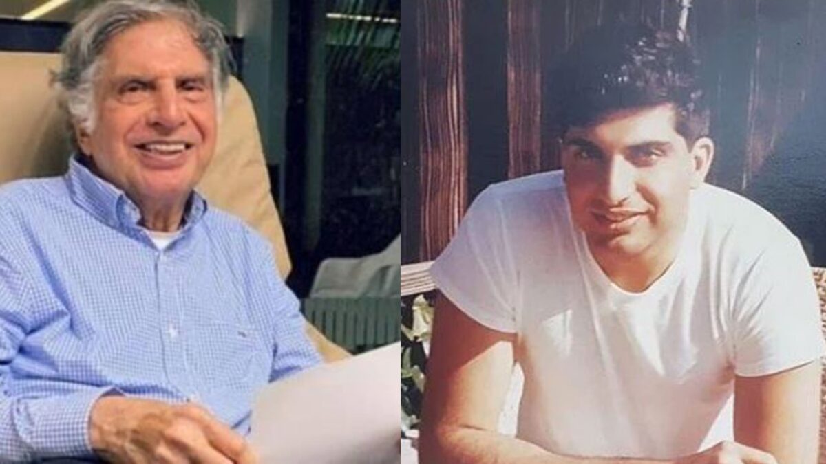 Ratan Tata in his early age and now