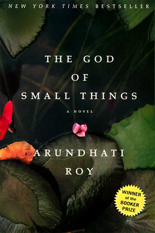 book cover of "The god of small things"