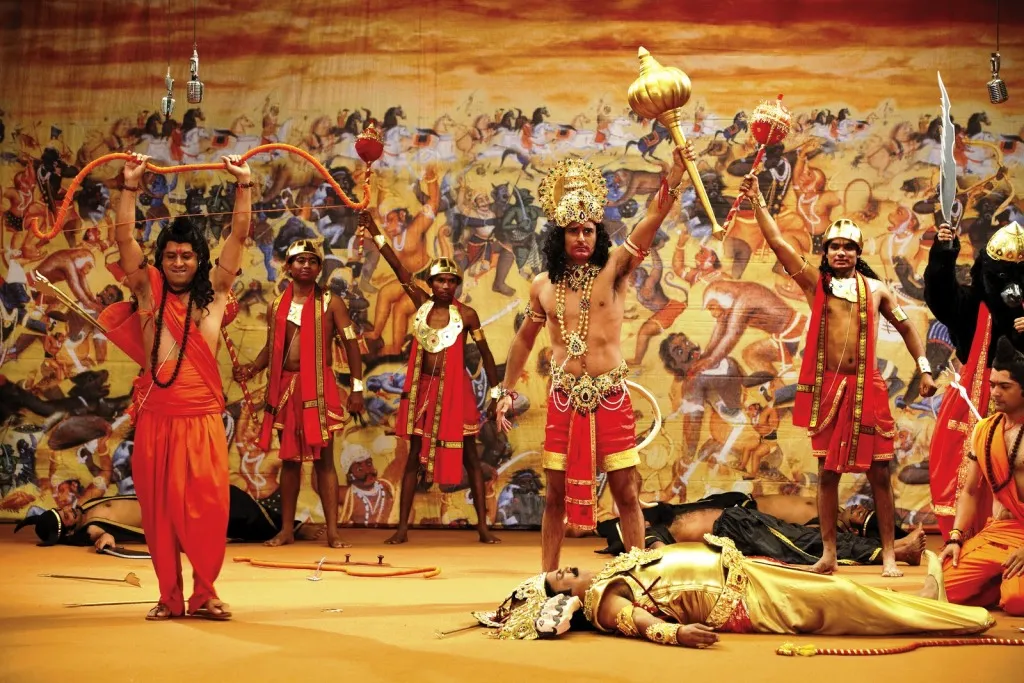 portrayal of Ramayana known as Ram Leela during Dussehra