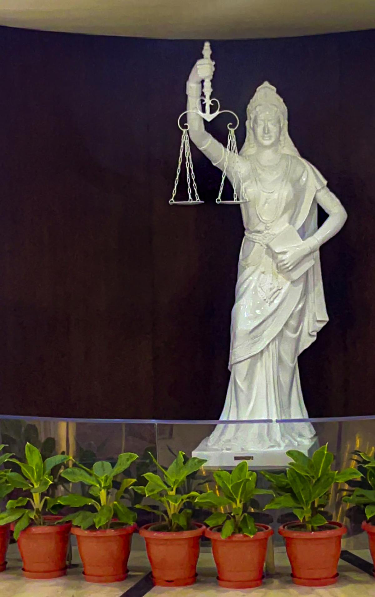 Lady justice of India 