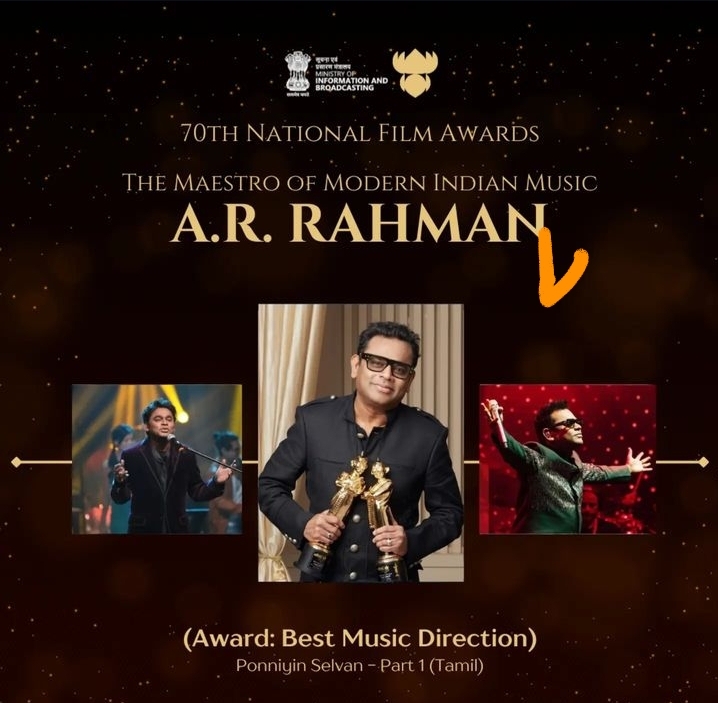 AR Rahman won National Film Award