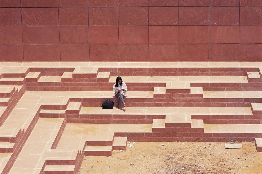 Jawahar Kala Kendra steps
