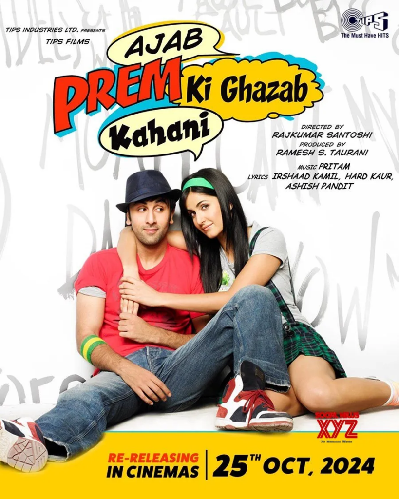 Ranbir Kapoor and Katrina Kaif in Ajab Prem Ki Ghazab Kahani