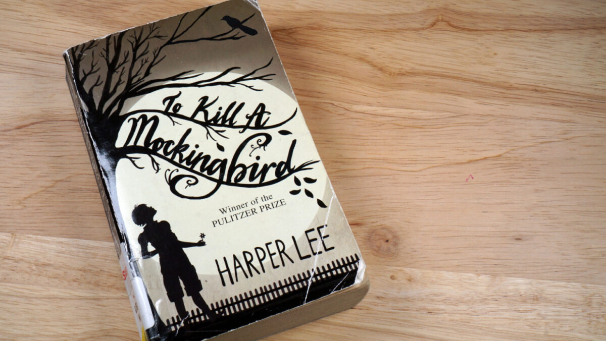 an image of a book "to kill a mockingbird"