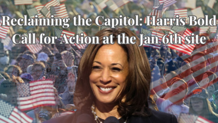 Reclaiming the Capitol: Harris Bold Call for Action at the Jan 6th site