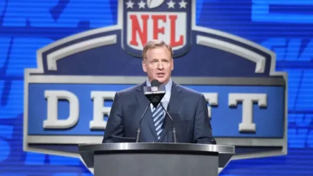 Roger Goodell during NFL Drafts