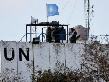 Members of the United Nations peacekeepers (UNIFIL)