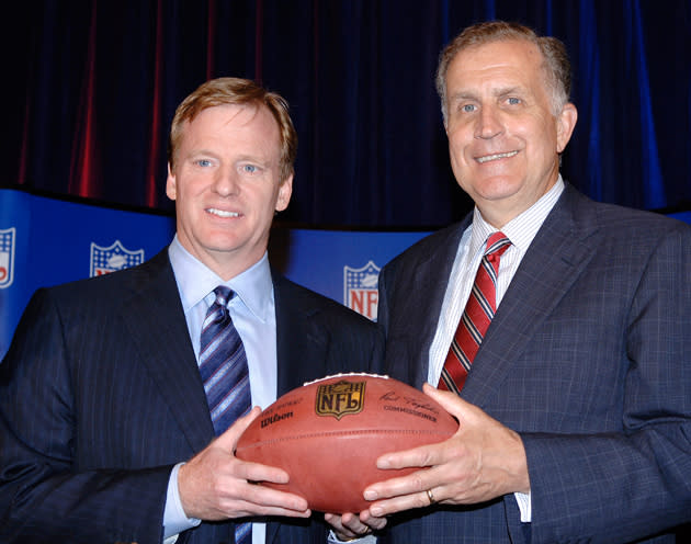 Roger Goodell and Paul Tagliabue.