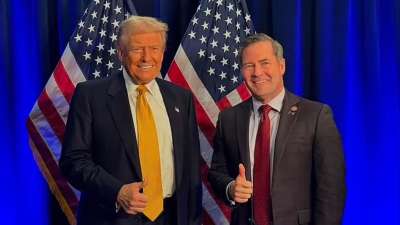 Mike Waltz with President-Elect Trump