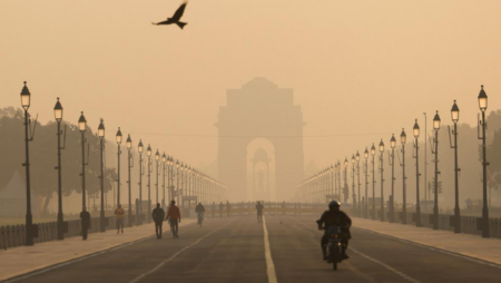 delhi coldest night, aqi improves