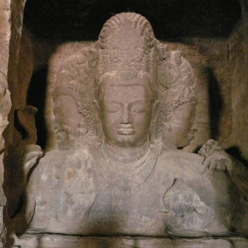 Elephanta Cave statue.

Unesco